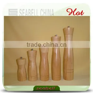 Se304 Ningbo New Design Custom Wood Pepper Mill thumbnail-1