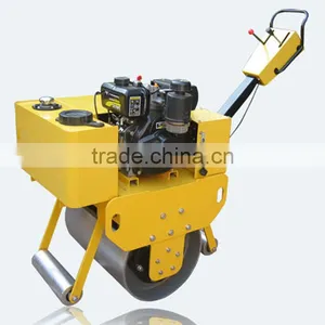 Walk Behind Single Drum 8 Ton Vibratory Roller,mini Vibratory 1 Ton Roller for Sale thumbnail-4