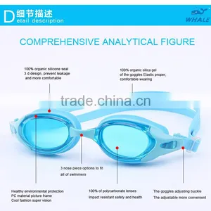 Swimming Usage and PC Lenses Material Swimming Goggles thumbnail-1