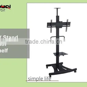 Video Wall Mount Rolling Portable LED TV Mounting Bracket Stand thumbnail-6