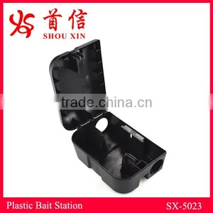 Black Plastic Rodent Bait Station SX-5023 thumbnail-1