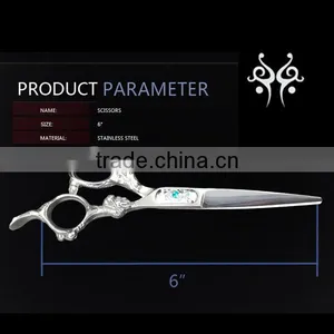 Hot Sale Japanese Stainless Steel Barber Thinning Scissors thumbnail-2