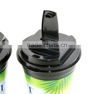 BPA-Free Reusable Double Wall Coffee Cup thumbnail-2