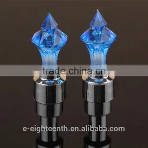 2016 New Diamond Shape Flash 7 Color Wheel Neon LED Car Tyre Valve Cap Masonry Auto Light Lamp Bulb thumbnail-1