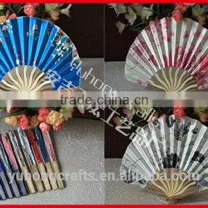 Anji Factory Price Bamboo Cloth Fan thumbnail-1