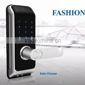 Digital Keypad Card Electrical Door Lever Lock thumbnail-1