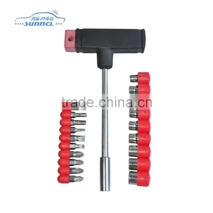 11pcs Screwdriver Bits Handle , T Shape Hand Tools Set thumbnail-1