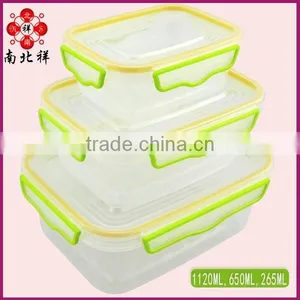 Plastic Food Storage Box Preservation Box With Lock thumbnail-1