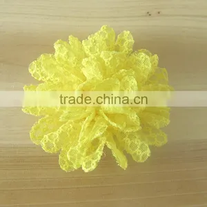 Fabric Flower Clip for Kids Hair Accessories for Baby Girl thumbnail-5
