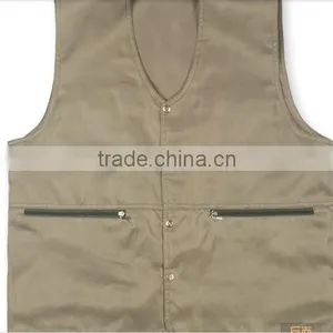 New 2017 Vest Men Fishing Vest Casual Plus Size100% Cotton Photography Vest thumbnail-1