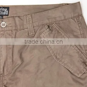 Fashion Style 100% Cotton Multi Pockets Women Trousers thumbnail-4
