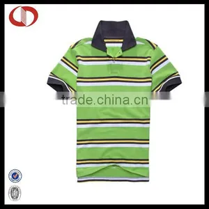 Cannda Striped Mens Polo Shirt Manufacturer thumbnail-1