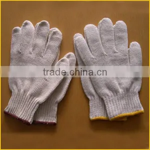 Labor Hands Protection Construction Safety Rough Yarn Cotton Gloves thumbnail-1