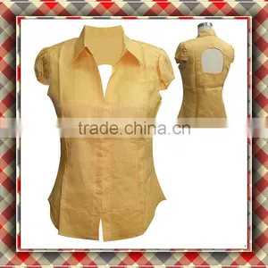 Women Clothing Blouse Back Neck Design thumbnail-1