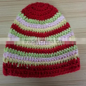 Women Fashion Crochet Knitting Beanies Hat thumbnail-1