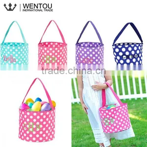 Monogrammed Easter Basket Bucket Wholesale thumbnail-1