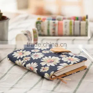 A6 Canvas Colors Cover Daily / Monthlyr /workly Loose Leaf Agenda Planner With Clasp thumbnail-2