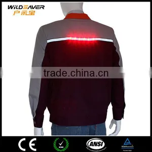 Hi Vis Safety Workwear Bomber Jacket thumbnail-2
