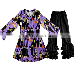 Wholesale Children Boutique Clothing Halloween Kids Clothing Set Bulk Wholesale Kids Clothing thumbnail-1