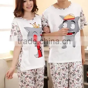2015 Wholesale Couple Summer Pajamas thumbnail-2