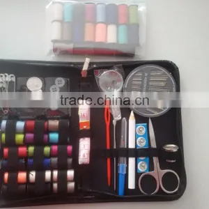 New Arrival Portable Mini Travel PP Sewing Box With Color Needle Threads Sewing Kits Sewing Set DIY Home thumbnail-1