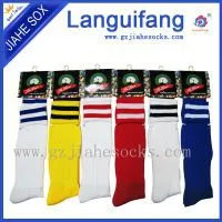 World Cup Long Design Football Sock With Stripes thumbnail-3