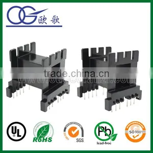 220v 12v Current Transformer Bobbin EE55 Horizontal Pin6:6 thumbnail-1