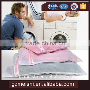 Hot Selling Cotton Cloths Waterproof Plastic Mesh Laundry Wash Bag thumbnail-1