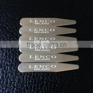 Customize Metal Stainless Steel Collar Stays w Logo Assorted Sizes 2017 thumbnail-4
