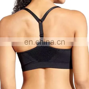 2017 New Fashion Hot Sales Women Top Wholesale Sports Polyester Bra thumbnail-2