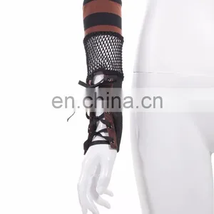 Steampunk Lace-up Net Arm Warmer Glove thumbnail-1