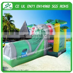 2016 New Products Inflatable Bouncy Castle With Water Slide, Inflatable Slide for Kids thumbnail-1