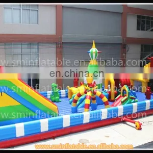 Top Fun Inflatable Cartoon Funcity,interesting Amusement Park,outdoor Inflatable Park thumbnail-3