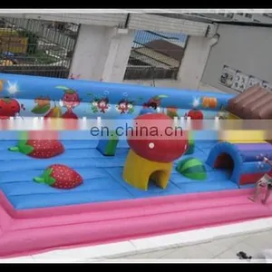 Kids Inflatable Fruit Funcity / Giant Inflatable Promotion Fruit thumbnail-1