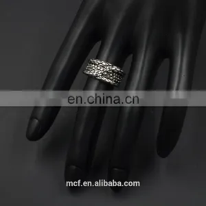 MCR-0053 Wholesale Latest Silver Magic Ring for Men thumbnail-3