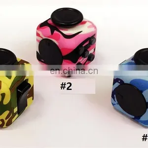 Best Selling Wholesale Retail Cheapest Leopard Print Fidget Cube Camouflage Fidget Cube Decompression Fidget Toys thumbnail-2
