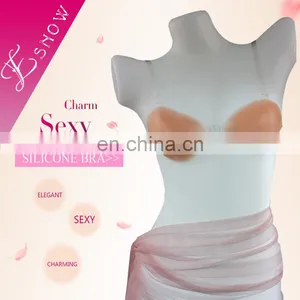 ES6605 2016 China Wholesale Fashion Sexy Silicone Free Bra With Removable Straps thumbnail-1