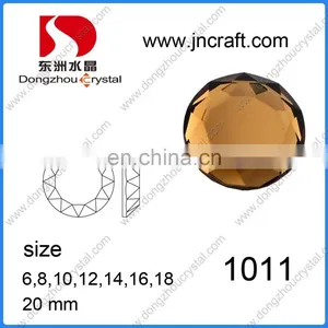 DZ-1011 Flat Back Glass Rhinestone for Garment Decoration thumbnail-3