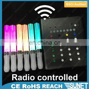 Light up Audience Remote Control Concert Led Glowsticks Flashing Cheering Stick thumbnail-1