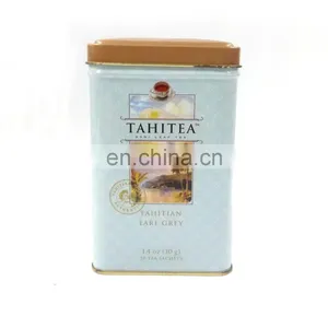Square Wholesale Tea Tin, Promotional Tin Can,coffee Tin Box thumbnail-1