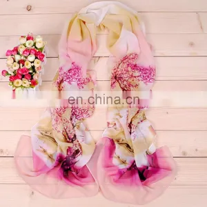 Large Inventory Wholesale Mix Order Girl Chiffon Infinity Scarf Wholesale thumbnail-2