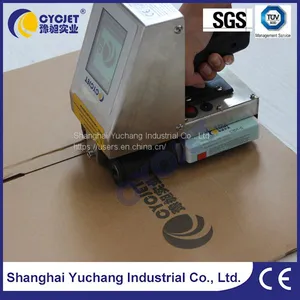 CYCJET ALT382 Hand Held Ink Jet Application Printer/Large Character Inkjet Printer/Semi-Automatic Labeling Machine thumbnail-1