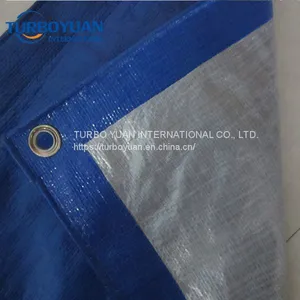 Blue Color Nylon Poly Tarp for Pool Made in China thumbnail-1