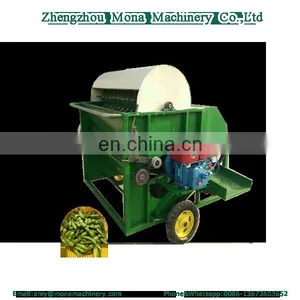 Mini Soybean Harvester/supply Good Quality Soybean Harvesting Machine/Soya Pea Pod Picking Machine thumbnail-3