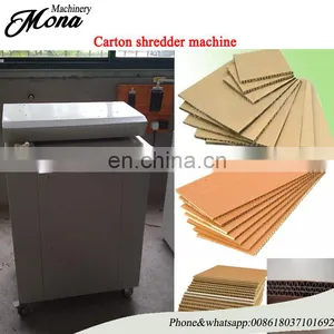 Carton Box Shredder Price Cardboard Paper Carton Shredder for Sale thumbnail-6