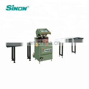 Window Door Aluminum and UPVC Profile Single Mitre Saw Cutting Machine thumbnail-2