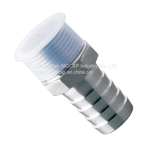 Plastic Anti Dust Pipe Flanged End Protection Cap for Straight NPT UNF Metric Threads thumbnail-4