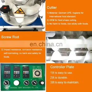 Fully Automatic High Efficiency Seny Mochi Molding Production Equipment Best Selling Maamoul Maker Small Cookies Production thumbnail-5