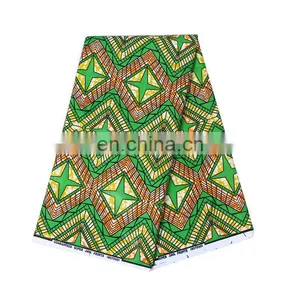 Wholesale 2020 in Stock 100% Cotton Wax Printing African Wax Fabric thumbnail-5