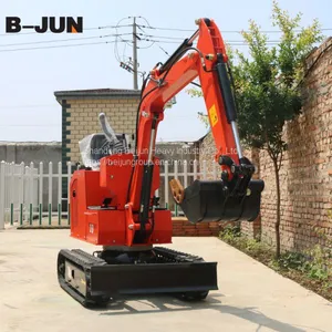 New High Configuration 1ton Hydraulic Mini Excavator for Garden thumbnail-3